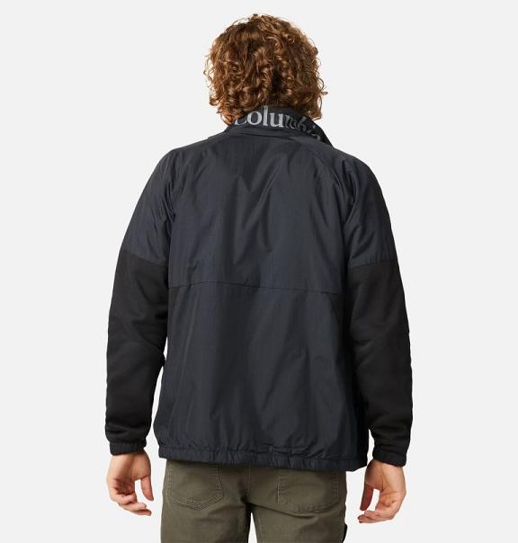 Columbia Minam River Windbreaker Black For Men's NZ39204 New Zealand